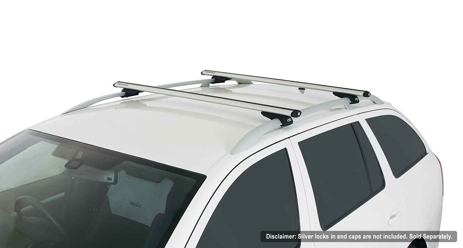 Skoda Octavia 4dr Wagon With Roof Rails 10/0710/13 RhinoRack Vortex Roof racks (pr) Roof