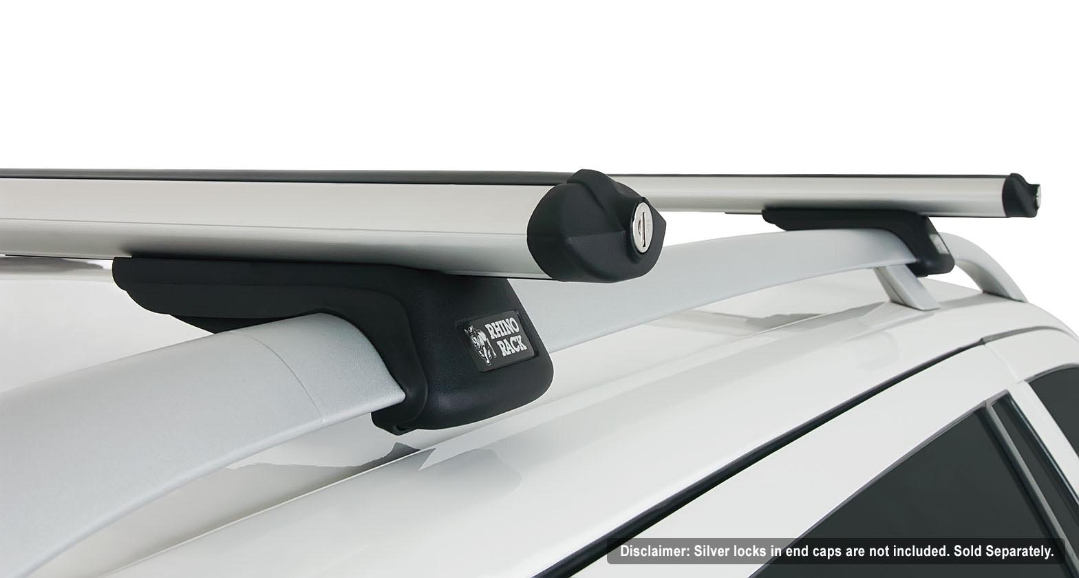 Skoda Octavia 4dr Wagon With Roof Rails 10/0710/13 RhinoRack Vortex Roof racks (pr) Roof
