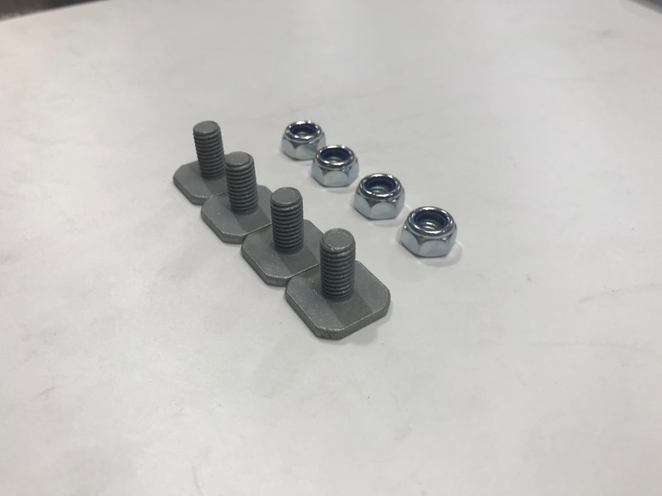 RhinoRack B018BP M8 X 16mm TBolts with Nyloc Nuts (4x) Roof Rack World