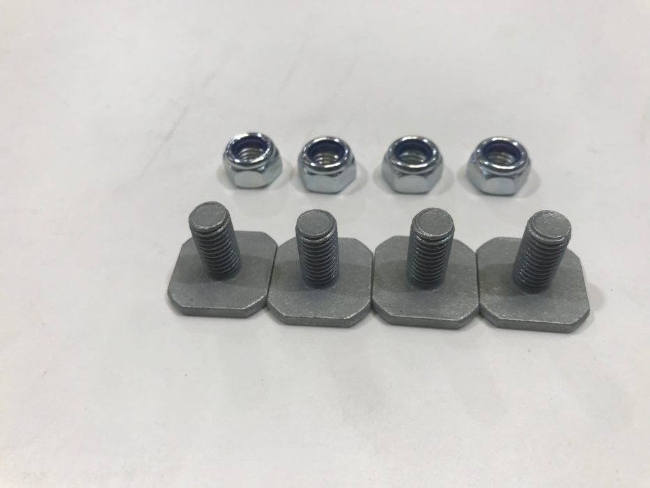 RhinoRack B018BP M8 X 16mm TBolts with Nyloc Nuts (4x) Roof Rack World