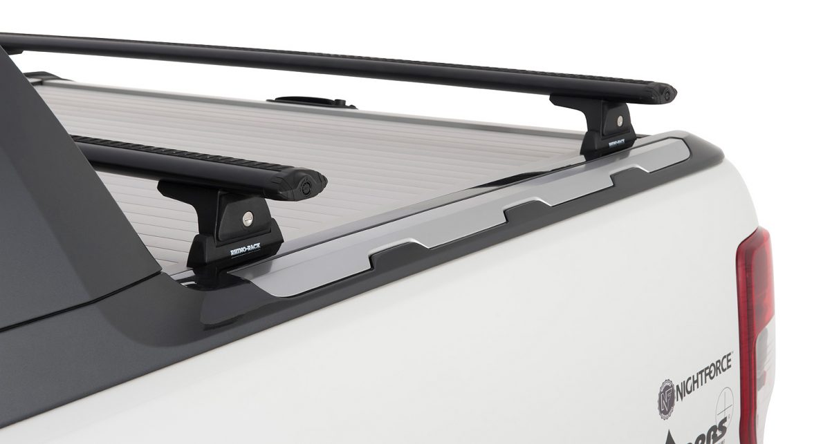 Isuzu DMax Gen3 2020on XTerrain Black Racks to fit rear cargo lid