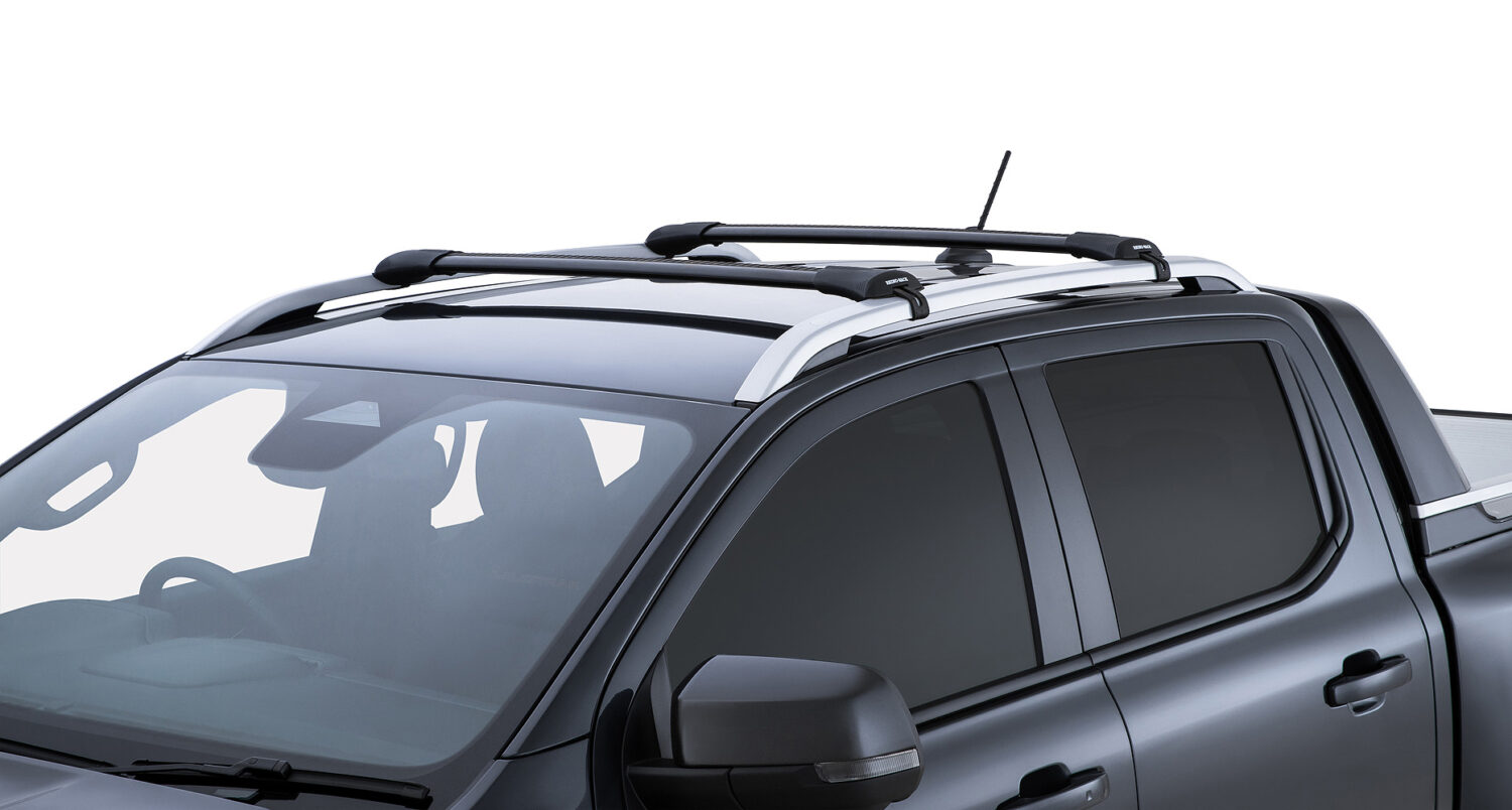 Ford Ranger Next Gen WildTrak Dual Cab With Rails Rhino Rack Black Vortex StealthBar (2) (JA7971