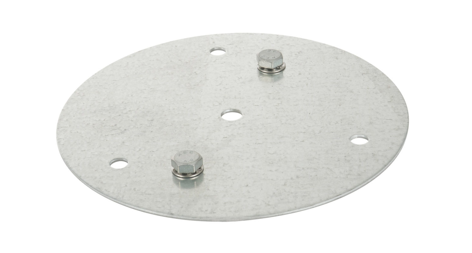Rhino-Rack Beacon Mounting Plate- suit Commercial Rhino Bar - Roof Rack ...