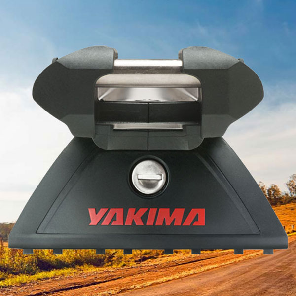 Ford Everest 3rd Gen 4dr SUV With Flush Rails 10/15on Yakima Lock'N