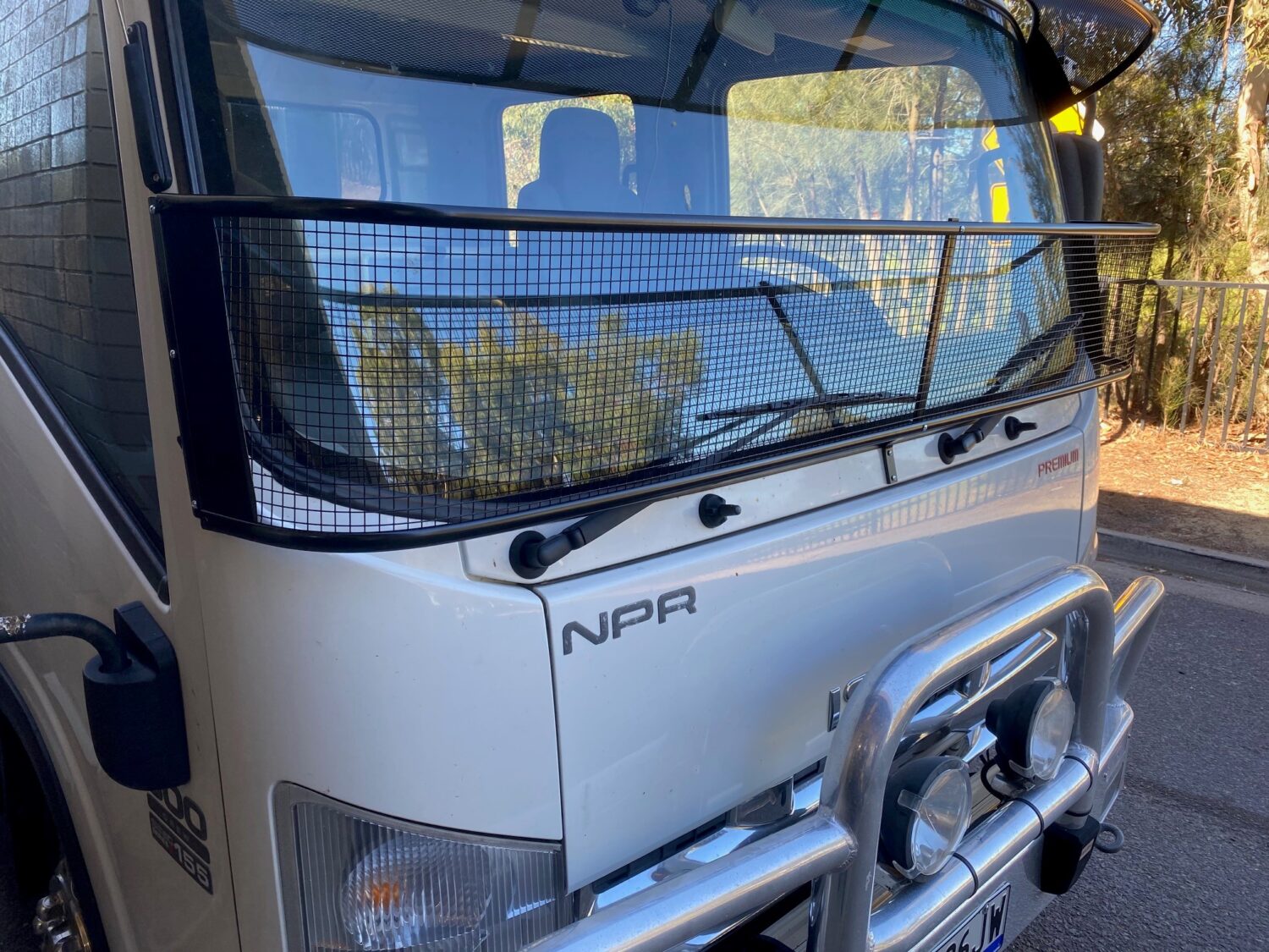 Isuzu NKNL Series 2008on (Small Cab) Windscreen Stone Protector Roof