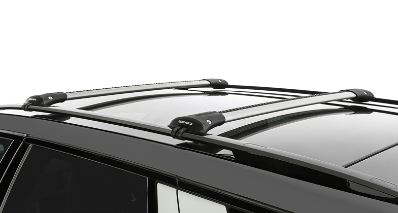 Volvo XC90 4dr SUV With Roof Rails 08/15on Rhino-Rack Vortex Stealthbar ...