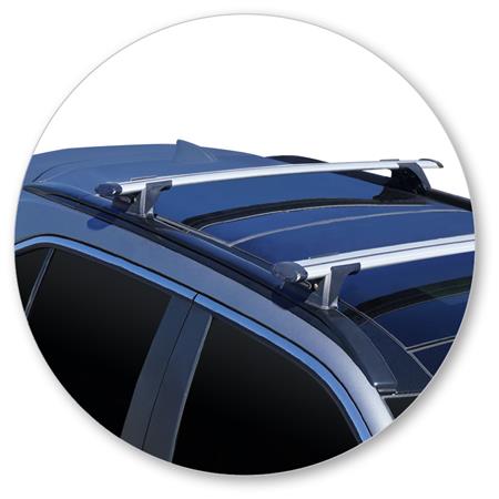 Mitsubishi Eclipse Cross 5dr SUV Yakima Through Bar Roof Racks (2017 ...