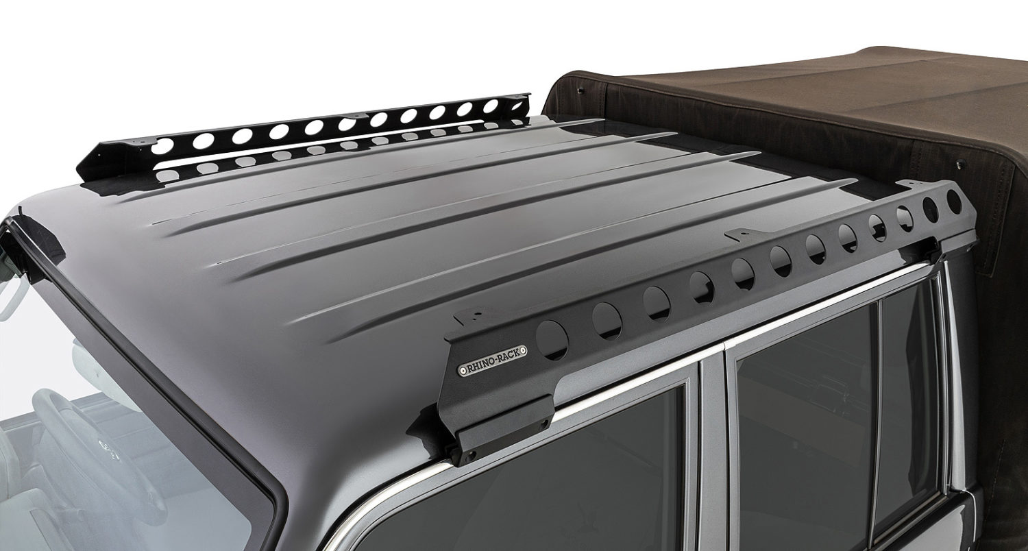 Land Cruiser 79 Series Dual Cab RTLB4 RhinoRack Backbone Gutter