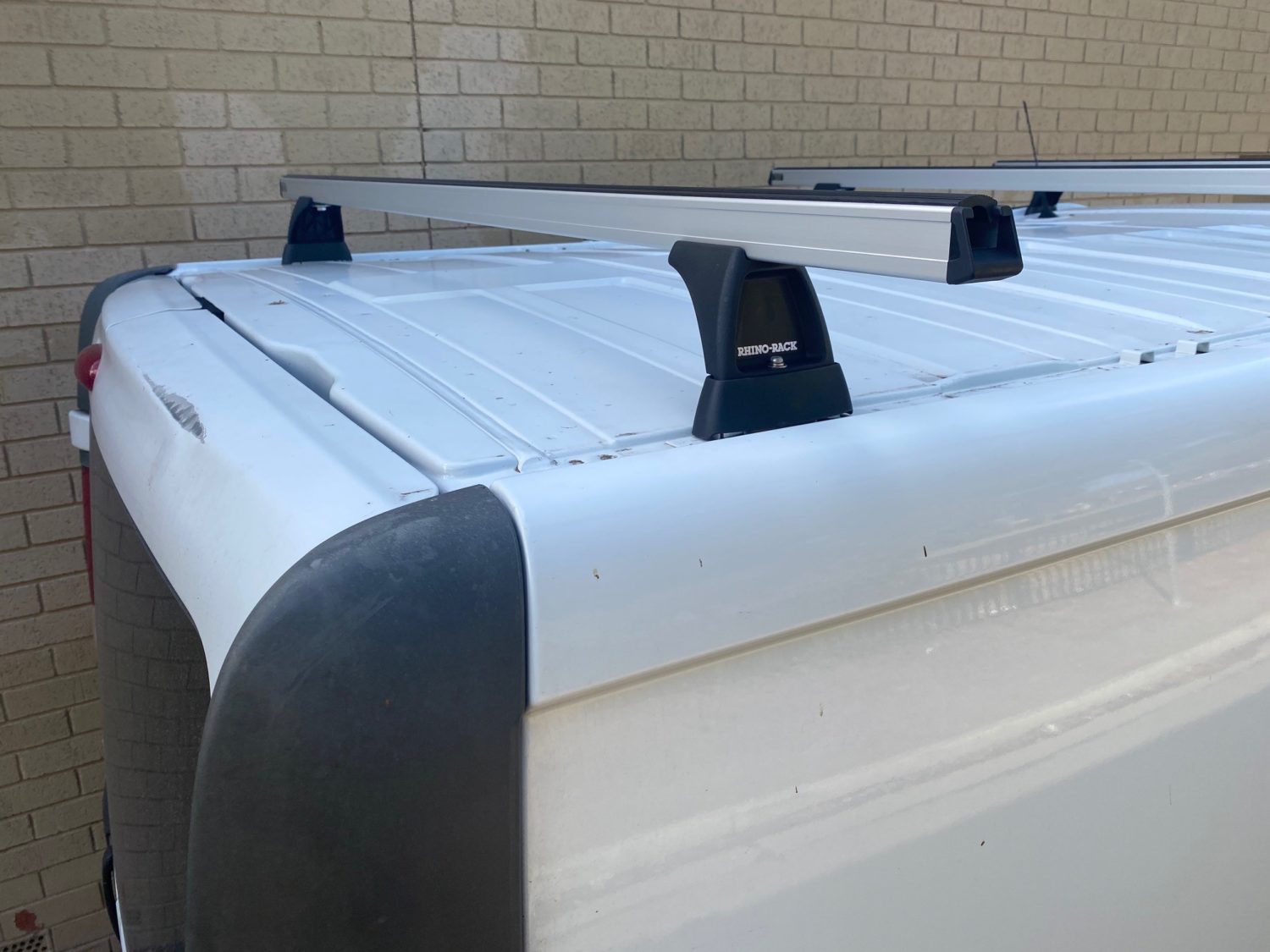 Renault Trafic X83 SWB & LWB 04/2004 03/2015 RhinoRacks (2 bars) Roof Rack World Renault Trafic X83 SWB & LWB 04/2004 03/2015 RhinoRacks (2 bars) Roof Rack World