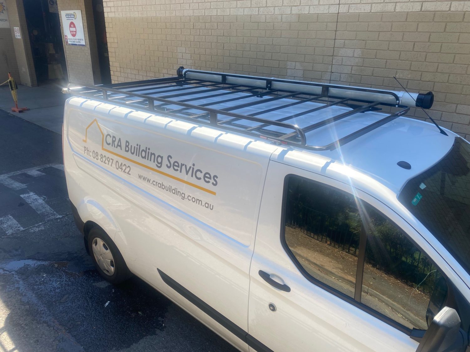 Ford Transit Custom LWB 02/2014on Tradesman Roof Rack 3m x 1.6m Roof