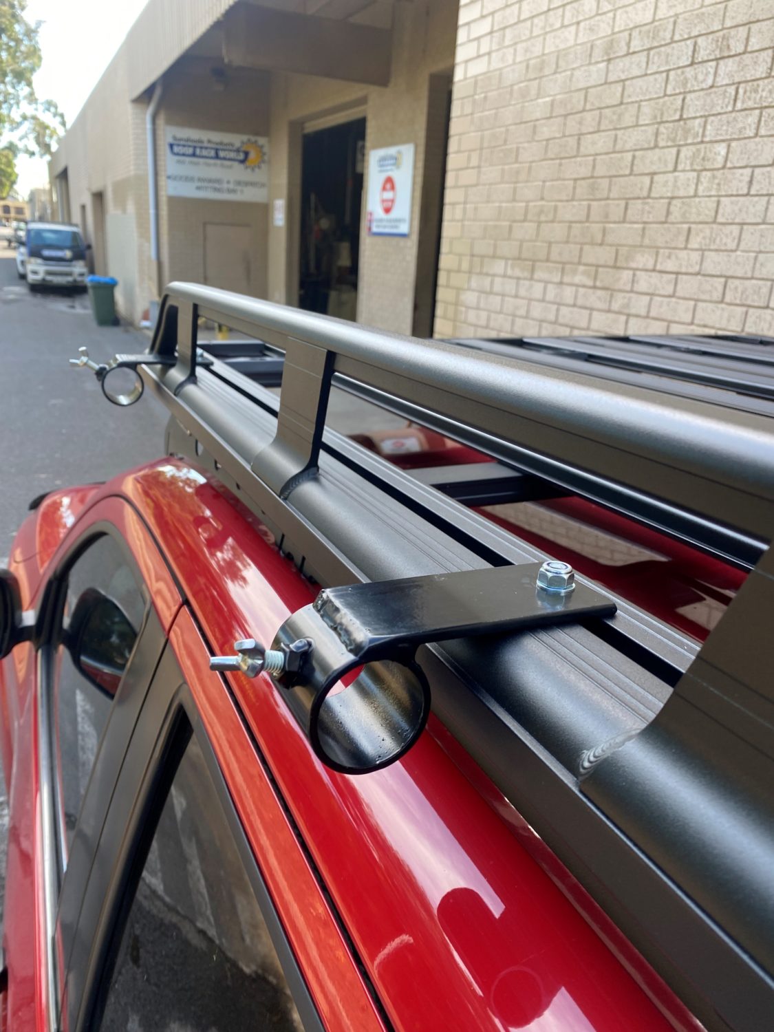 Shovel Holder SHPL Steel (pr) Pioneer Fitting Roof Rack World