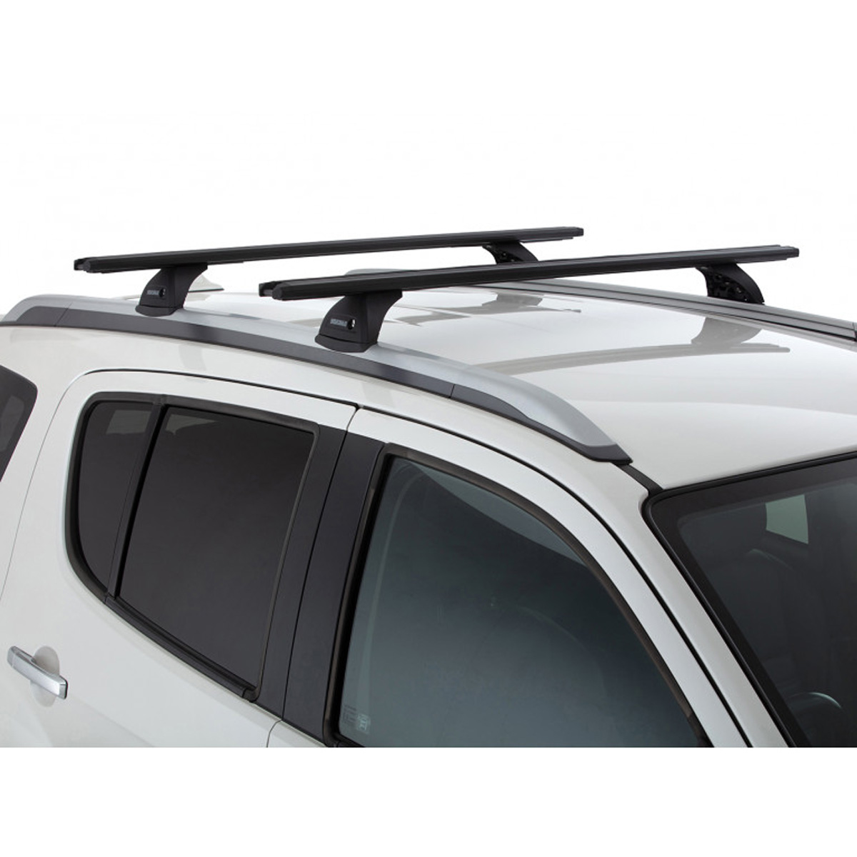 Isuzu DMax XTerrain 2020 on with Flush Rails Yakima Trim HD Bars Roof Rack World