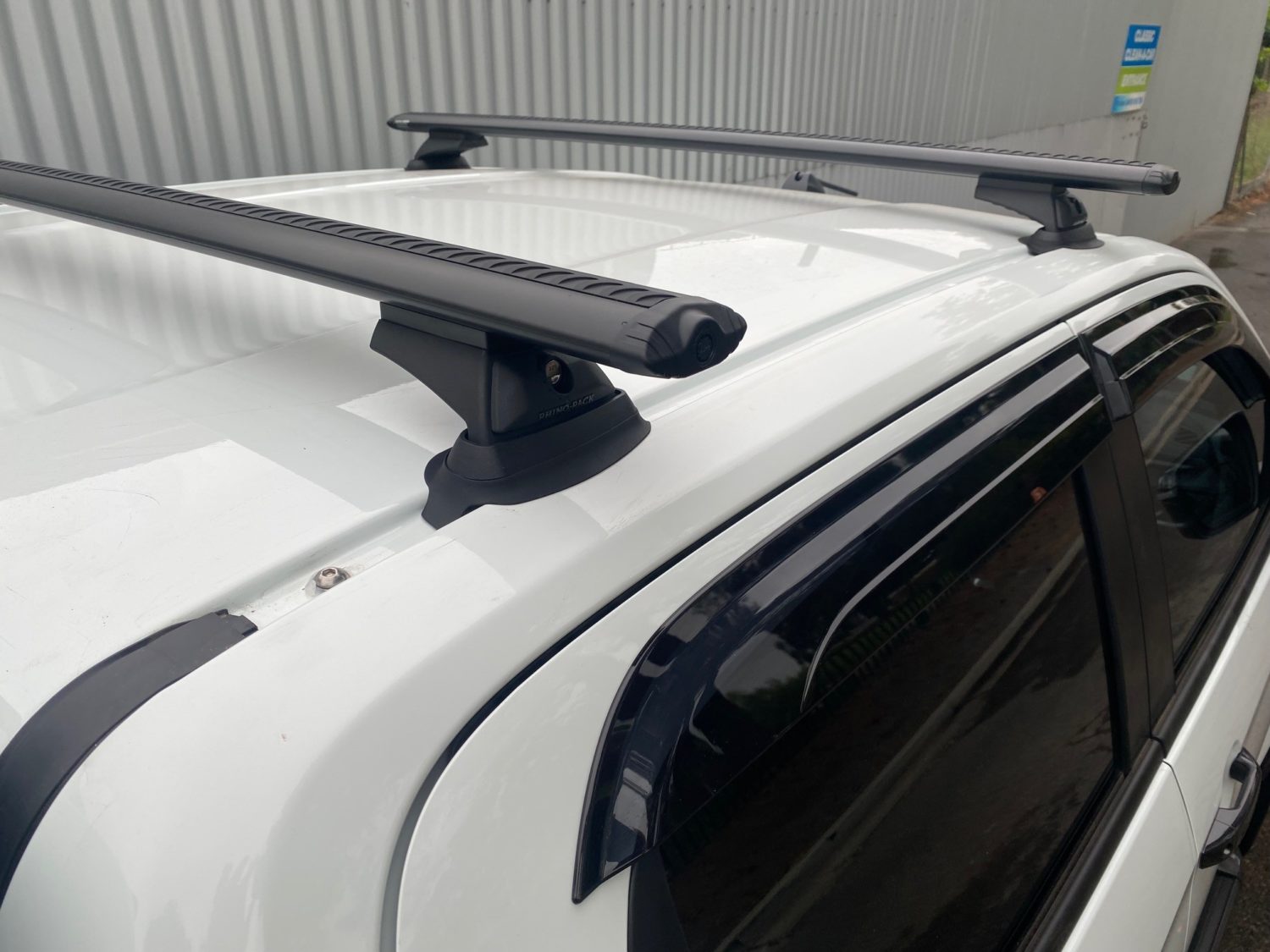 Isuzu DMax Gen3 2020on XTerrain RhinoRack Cross Bars(2) (with rails