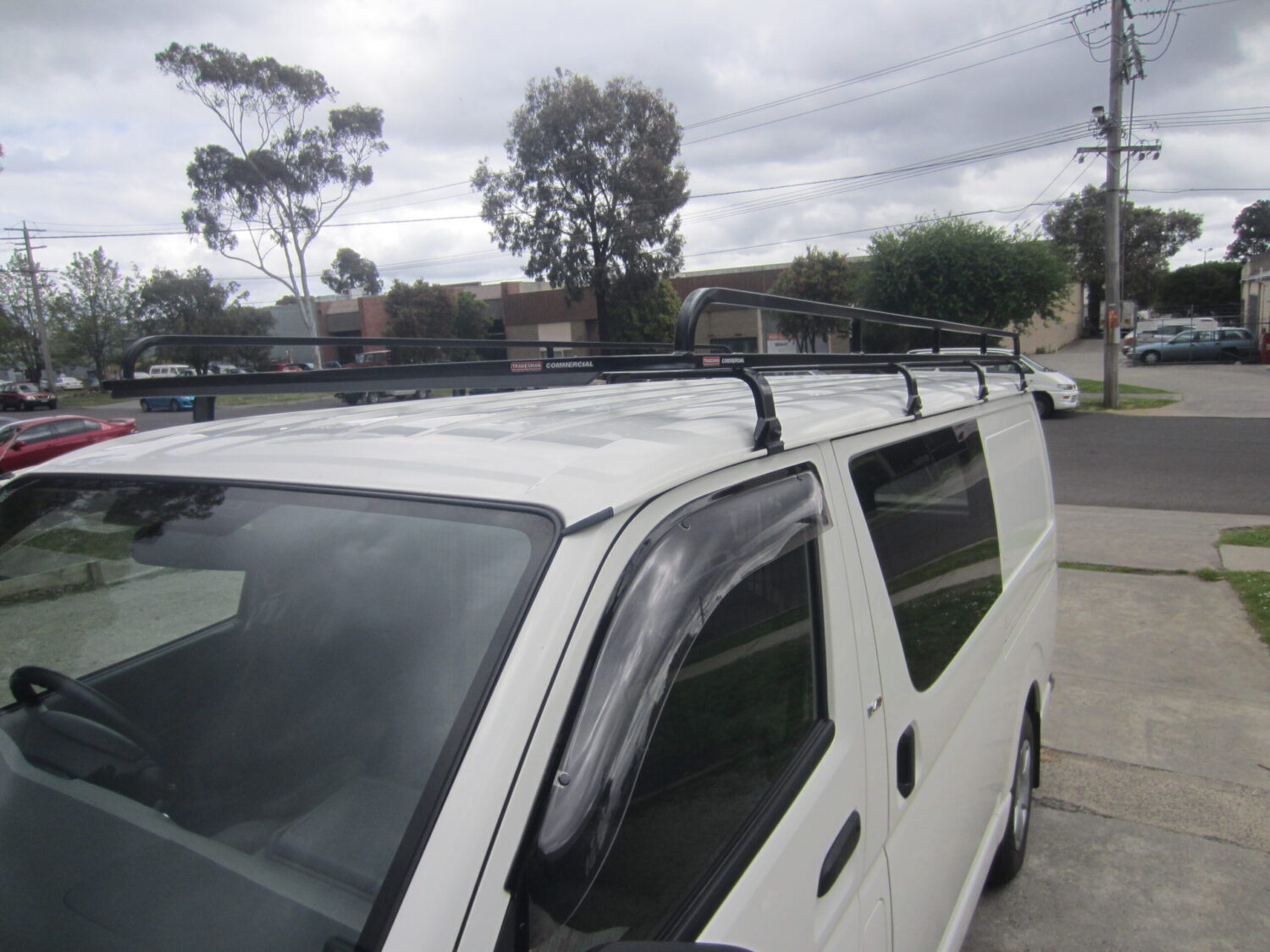 Toyota Hiace LWB 2005 05/2019 Tradesman Roof Rack 3.3 x 1.4m Roof