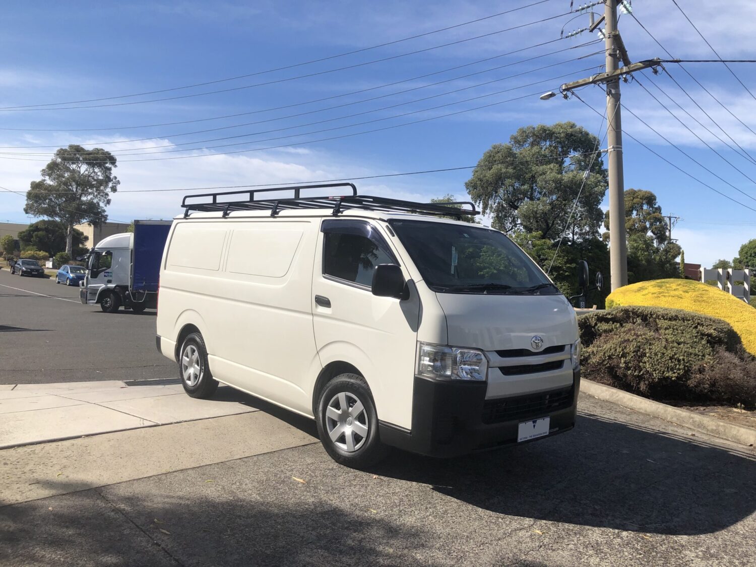 Toyota Hiace LWB 2005 05/2019 Tradesman Roof Rack 3.3 x 1.4m Roof