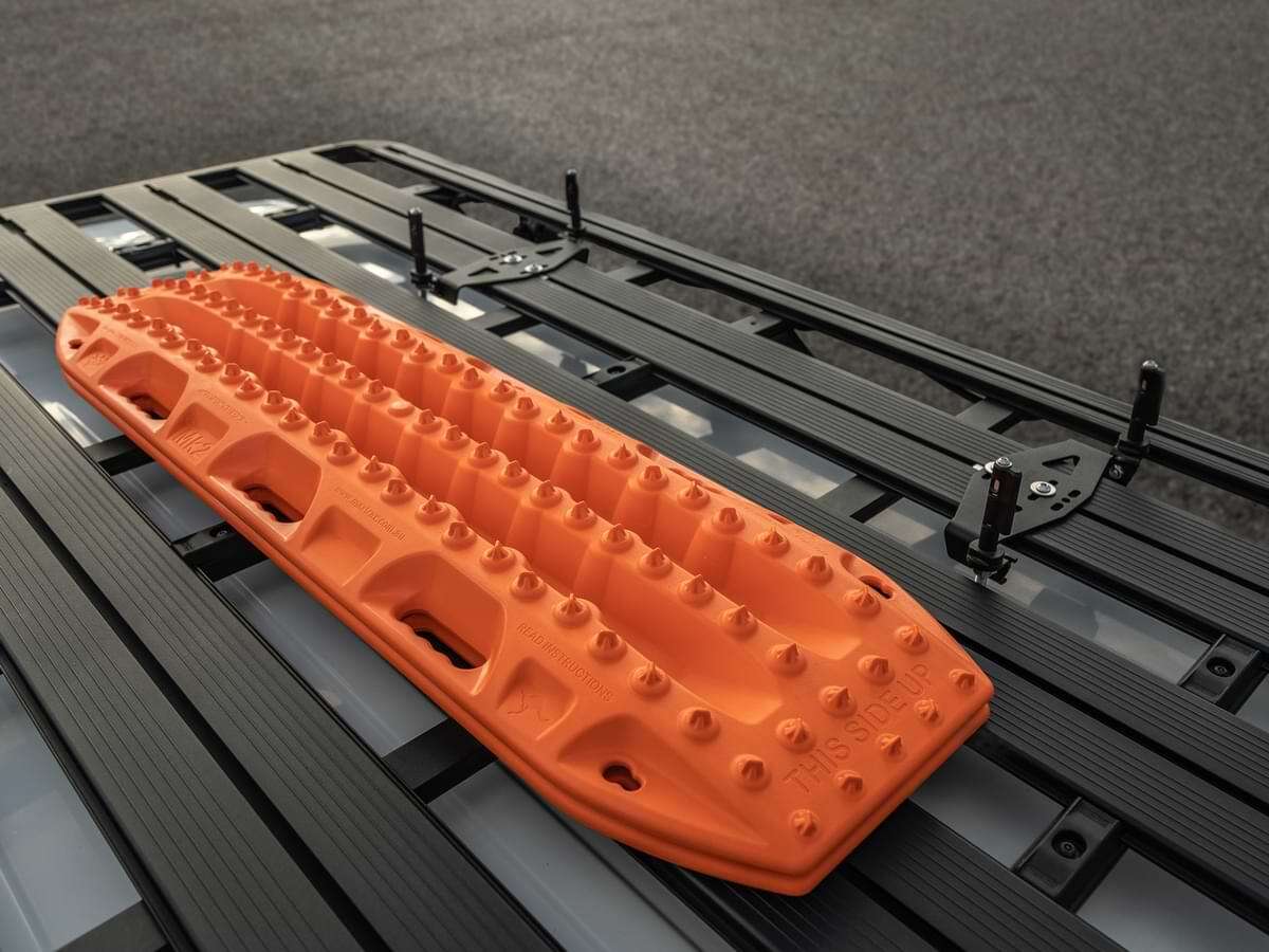 Kaon KS0338 Stealth Folding Maxtrax Mounts suits Rhino Platform [Options No Pins] Roof Rack World