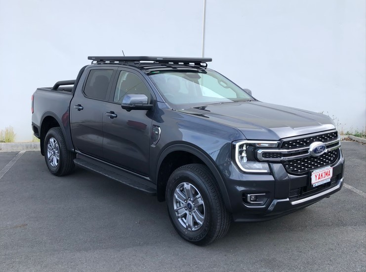 Ford Ranger Next Gen July 2022on dual cab Yakima RuggedLine Platform