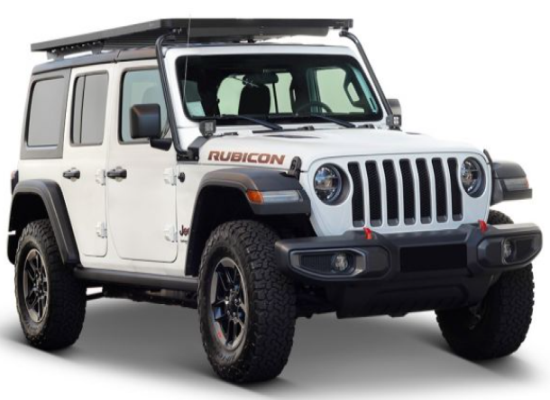 4wd Rack Jeep Wrangler JL 4 Door 2018on Slimline II Roof Rack (2368 x 1425mm ...