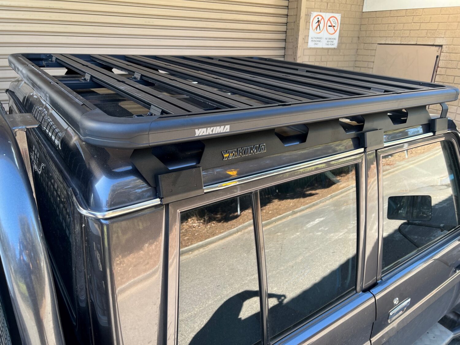 Toyota Landcruiser Dual Cab 79 Series Yakima Ruggedline 9812179 Mounting System Roof Rack World