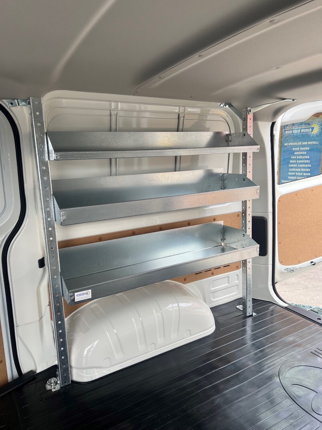 Shelving Kit Toyota Hiace LWB 06/2019on 1 bay x 1030mm Roof Rack World